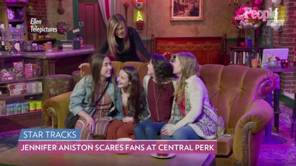 Watch Jennifer Aniston Surprise Unsuspecting Friends Fans on the Central Perk Set