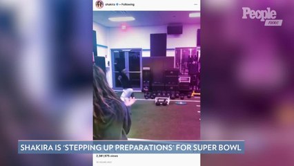 Jennifer Lopez Says She’s ‘Ready to Go’ During Super Bowl Rehearsal Video: ‘Waiting for My Cue’