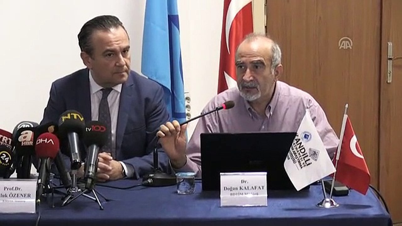 Kandilli Rasathanesi'nde basın toplantısı - Prof. Dr. Ali Pınar / Dr. Doğan Kalafat