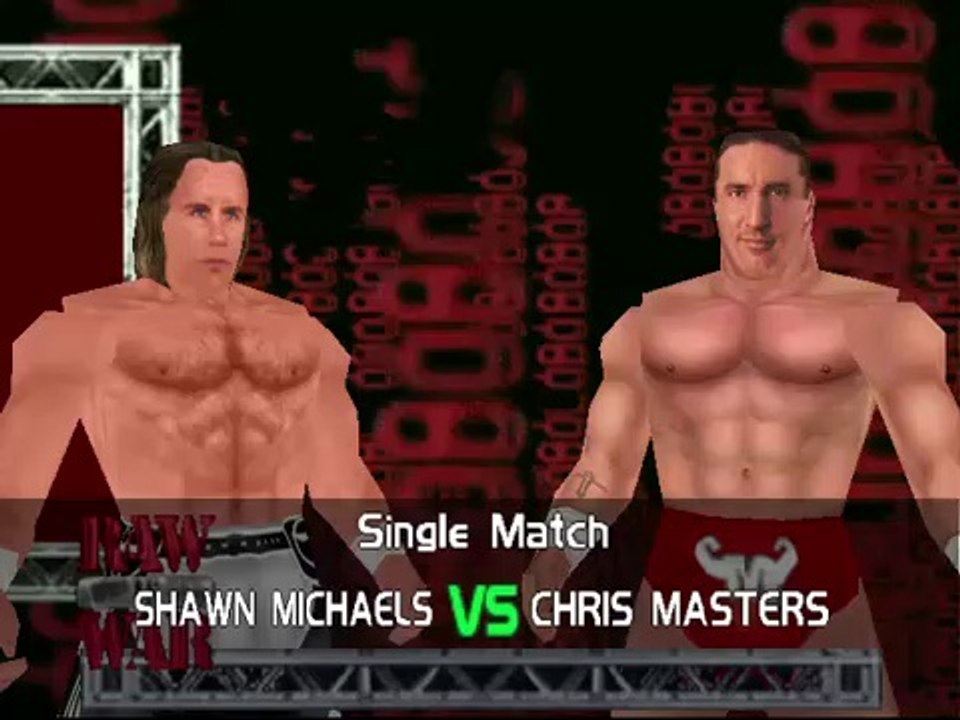 WWE 2006 No Mercy Mod Matches Shawn Michaels vs Chris Masters