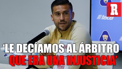Andrés Iniestra: "Le decíamos al árbitro que era una injusticia lo que estaba haciendo"