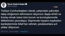 Cumhurbaşkanı Erdoğan, “Cumhurbaşkanı olarak, çalışmaları yakından takip ediyoruz”