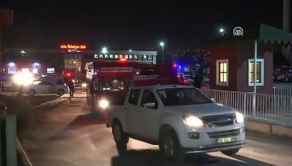 Ankara Büyükşehir Belediyesi, itfaiye araçlarını Elazığ'a gönderdi