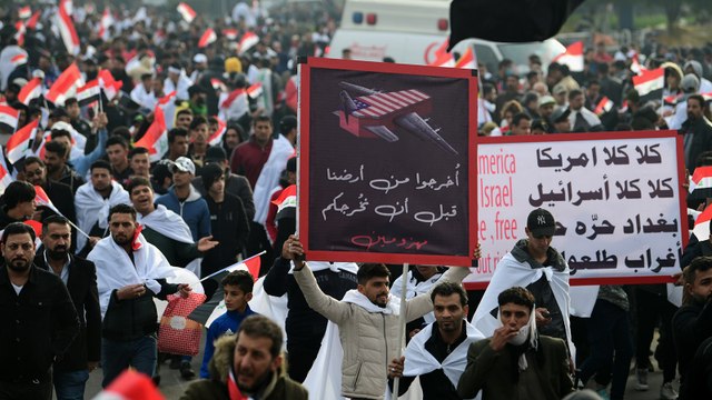 العراق.. مظاهرات ضد الوجود الأجنبي دعا إليها التيار الصدري