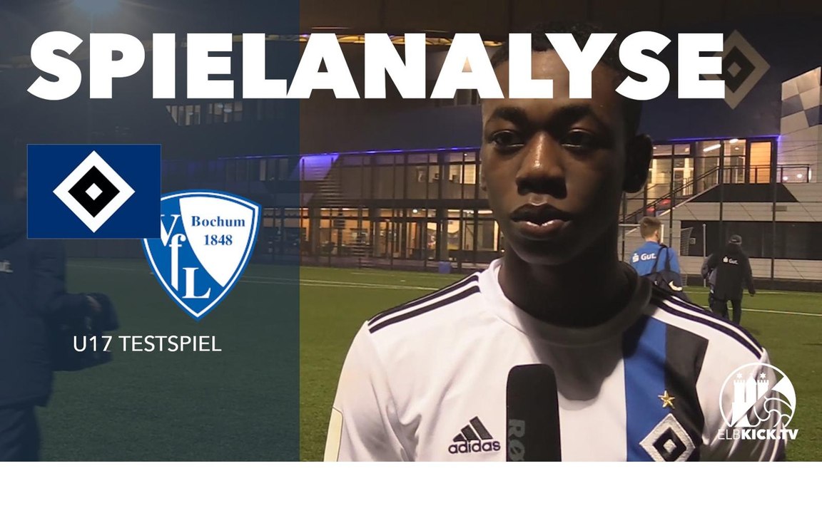 Spielanalyse | Hamburger SV U17 - VfL Bochum U17 (Testspiel)