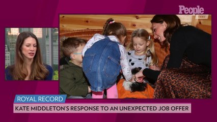 Kate Middleton Had the Best Response When She Received an Unexpected Job Offer at Children's Center