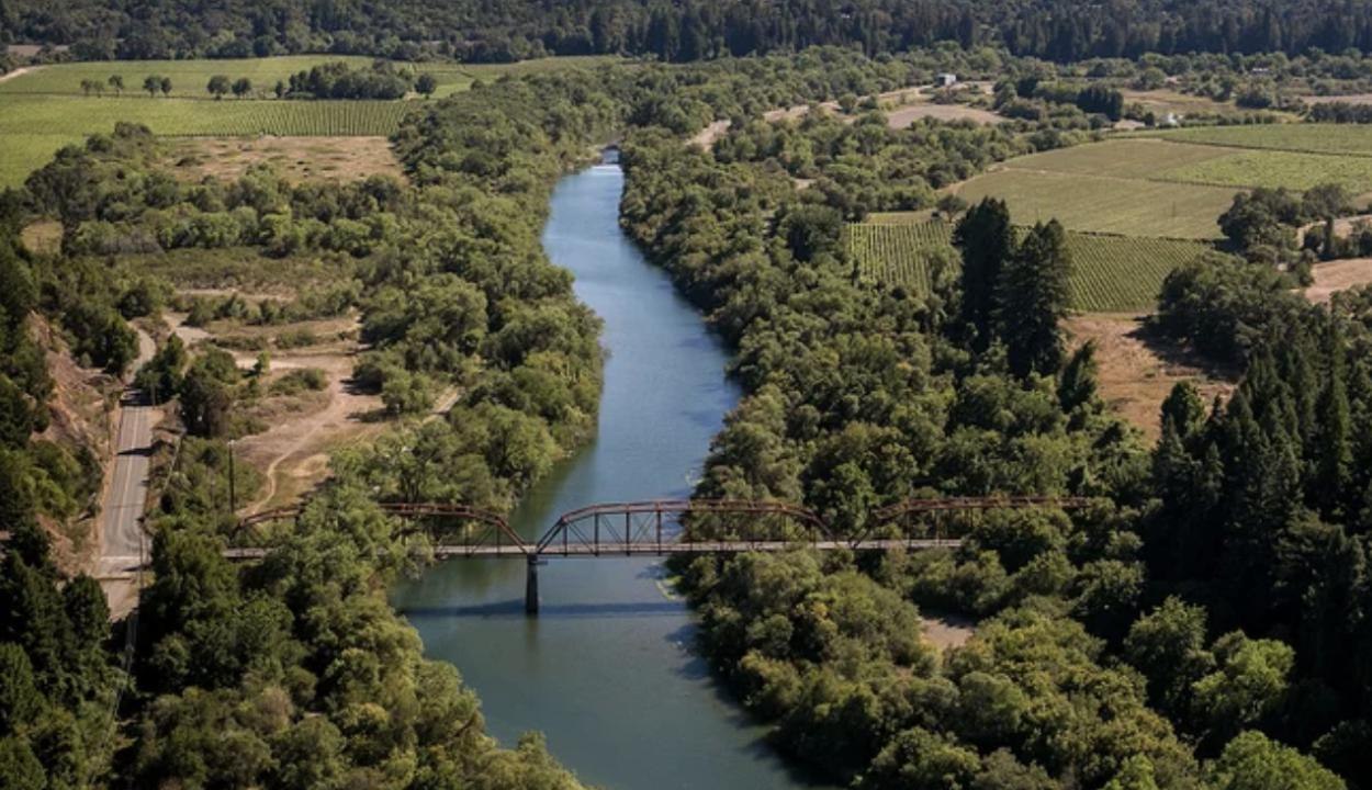 A 97,000-Gallon Wine Spill Tinted the Russian River Red