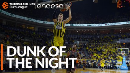 Endesa Dunk of the Night: Jan Vesely, Fenerbahce Beko Istanbul