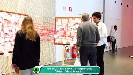 466 anos! São Paulo ganha presente hi-tech de aniversário
