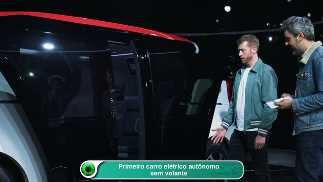 Primeiro carro elétrico autônomo sem volante