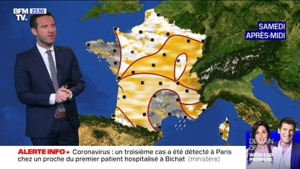 La météo pour ce samedi 25 janvier 2020