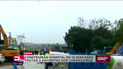 China construirá hospital para recibir a enfermos del coronavirus