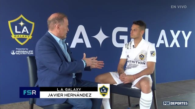 FOX Sports Radio: 'Chicharito' Hernández, nuevo delantero del LA Galaxy, en EXCLUSIVA