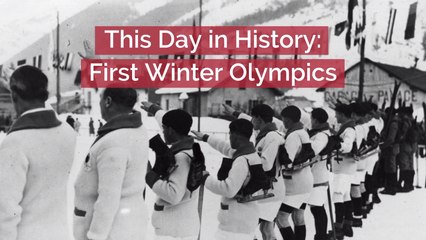 Remembering The  First Winter Olympics