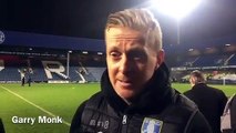 Sheffield Wednesday boss Garry Monk pays tribute to goalscorer Sam Winnall and the overall team performance after his side's 2-1 win at QPR in the fourth round of the FA Cup