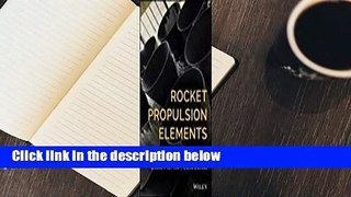 About For Books  Rocket Propulsion Elements  Best Sellers Rank : #4