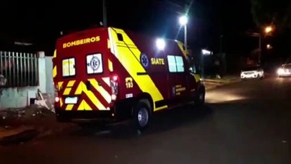 Menino de cinco anos é socorrido no Bairro Brasília