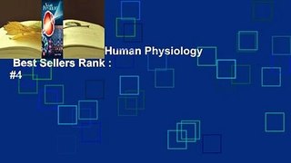 About For Books  Human Physiology  Best Sellers Rank : #4