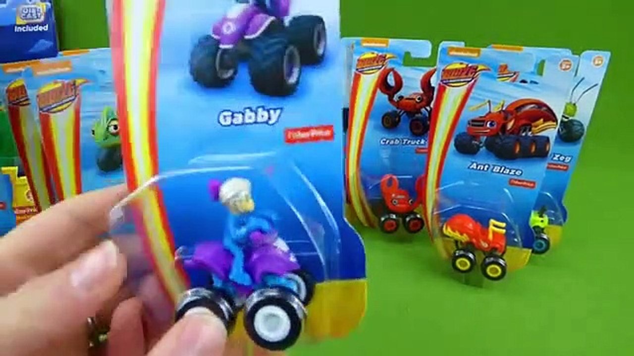 blaze and the monster machines toys videos