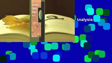 Full E-book  Quantitative Chemical Analysis Complete