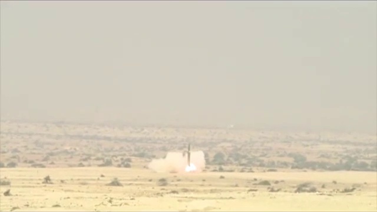 Pakistan conducted a successful training launch of blastick Mezial
