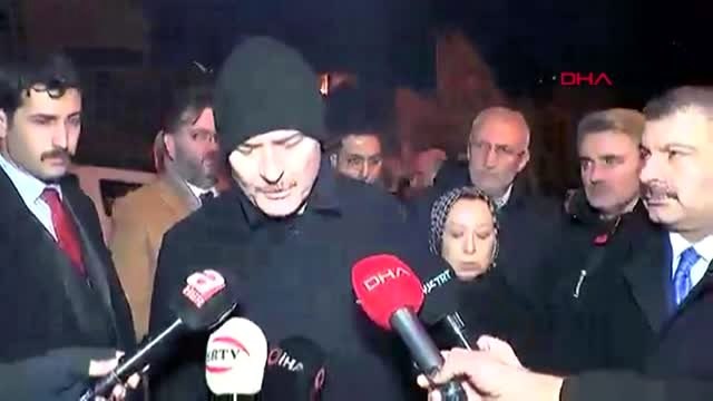 Bakan soylu, deprem bölgesinde arama-kurtarma çalışmalarını yerinde inceledi