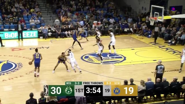 Leon Gilmore III (15 points) Highlights vs. Santa Cruz Warriors