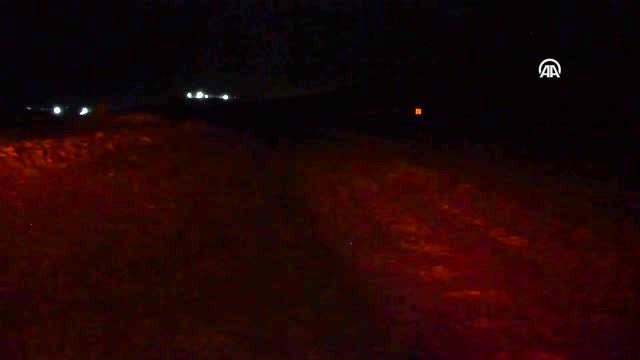 Tendürek Geçidi'nde kar yağışı ve tipi - AĞRI