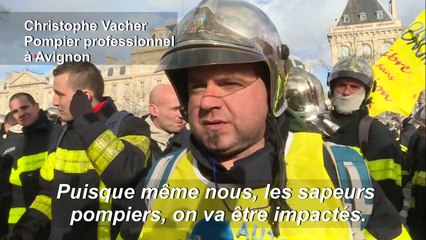 Des pompiers s'enflamment pour une hausse de leur prime de feu