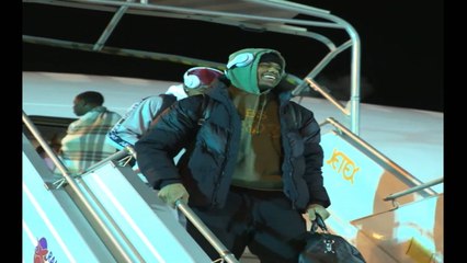 Charlotte Hornets Airport Arrivals