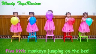 Five little monkeys - 동요와 아이 노래 - 어린이 교육