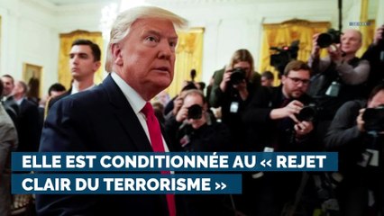 Israël-Palestine: Trump évoque une solution «réaliste à deux Etats»