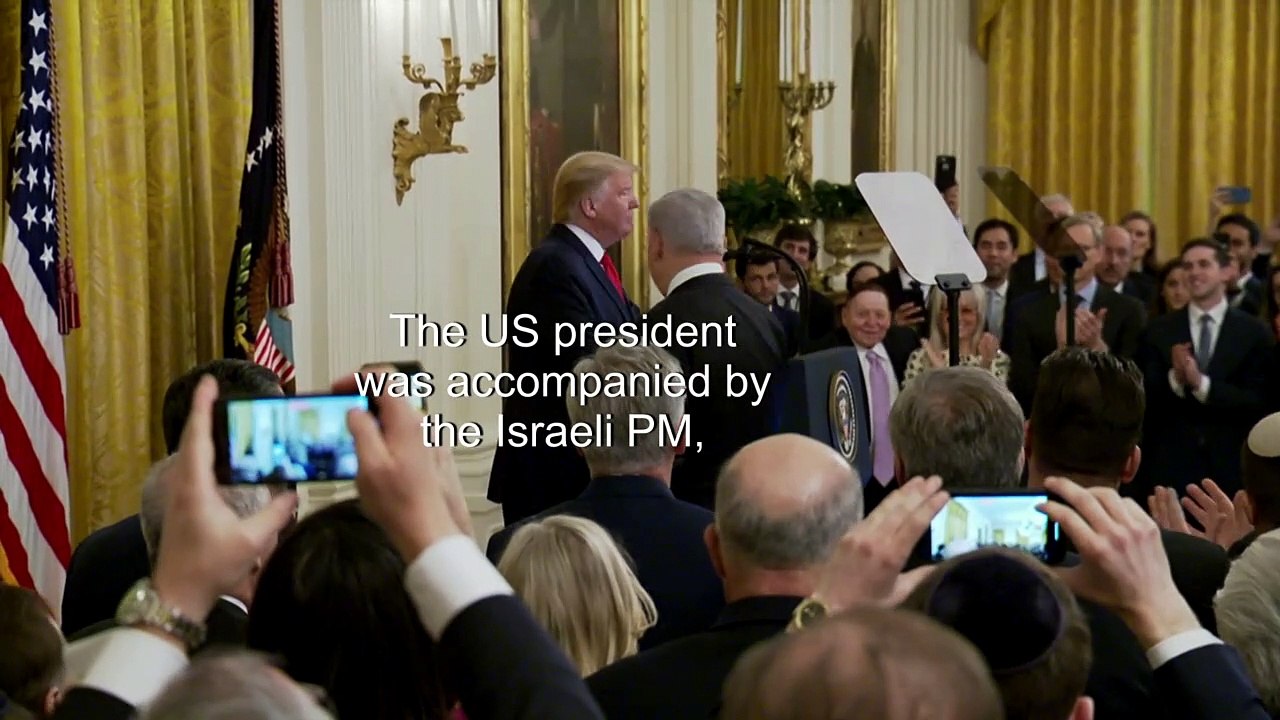 Trump unveils long-awaited US Mideast plan