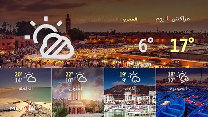 النشرة الجوية - 25/01/2020
