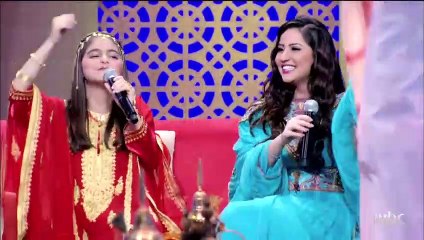 #جلسات_وناسة_2013 - مشاعل وحلا الترك بنيتى الحبوبة