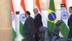 Brazilian President Jair Bolsonaro meets PM Modi