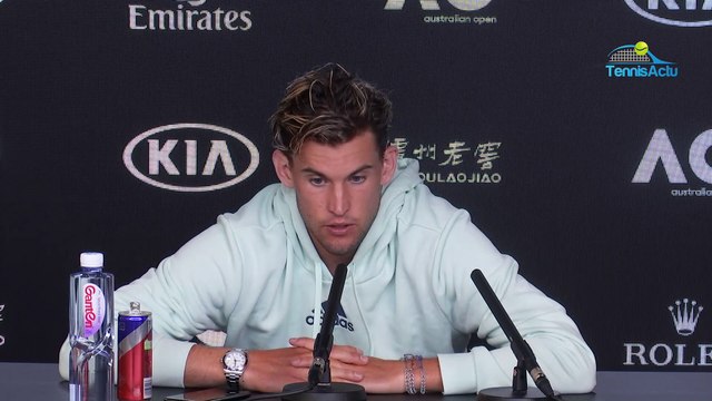 Open d'Australie 2020 - Dominic Thiem : It's always fun to play against Gaël Monfils