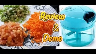 Vegetables Chopper Review || Vegetables Cutter