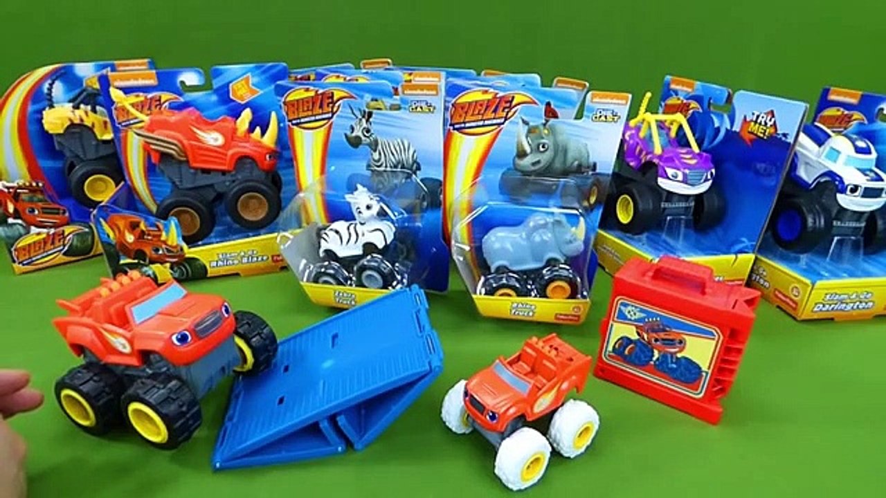 Blaze and the monster machines toys shop videos