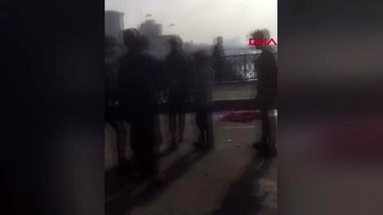Irak'ta abd karşıtı yürüyüş 7 yaralı