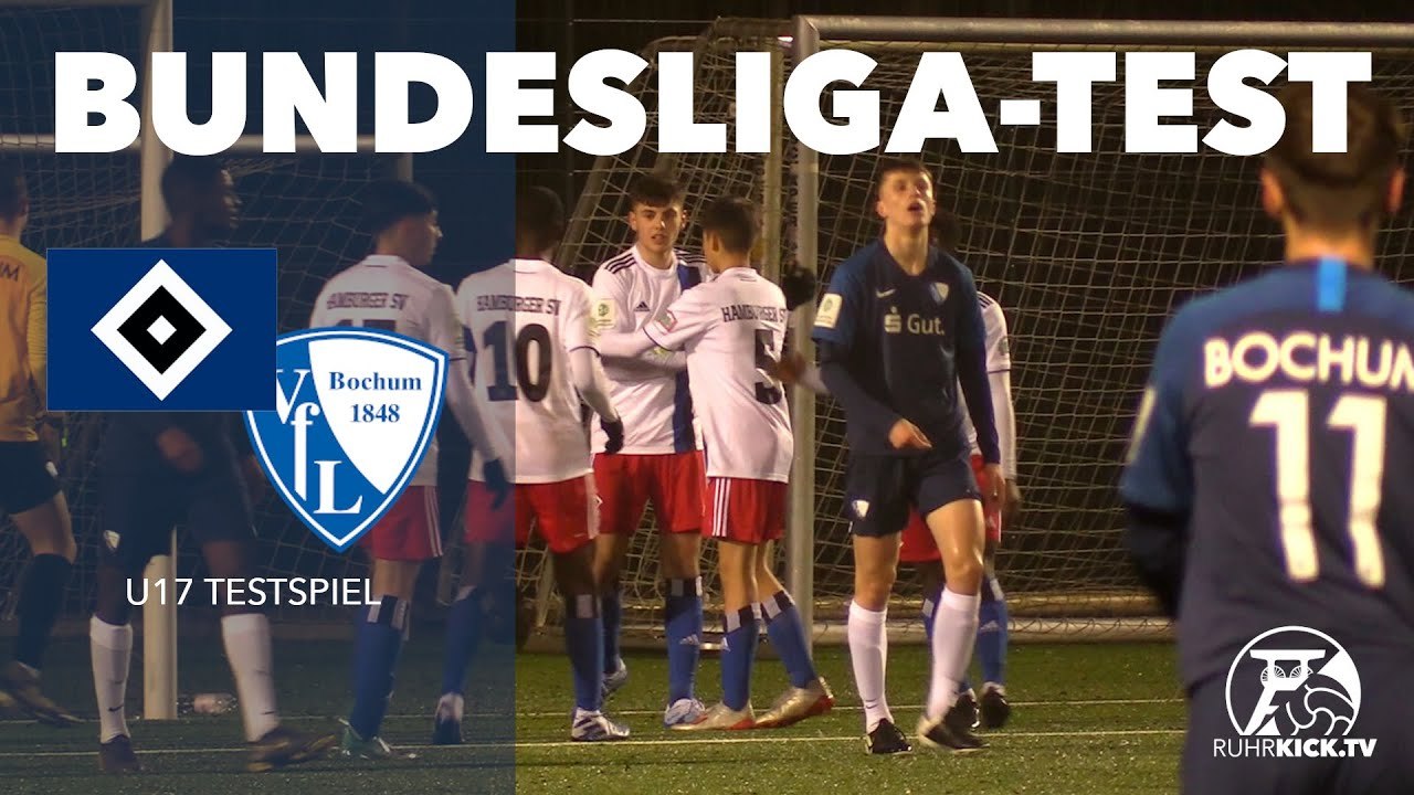 Traum-Tor und tolle Paraden! | Hamburger SV U17 - VfL Bochum U17 (Testspiel)