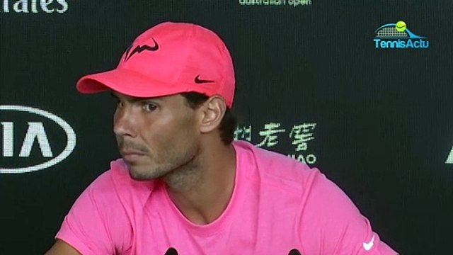 Open d'Australie 2020 - Rafael Nadal : Federer is Federer.... !