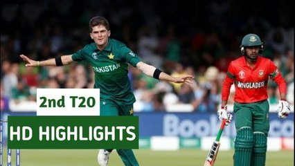 Pakistan vs Bangladesh 2nd T20 Highlights 2020