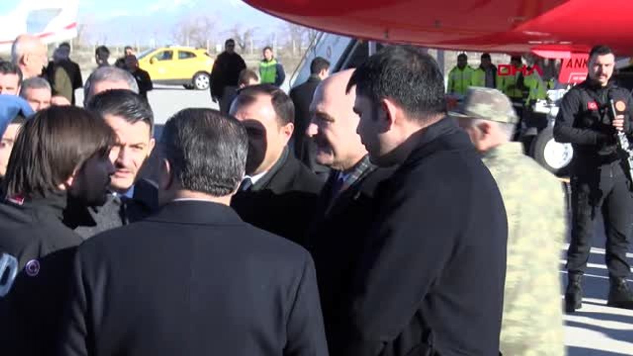 Elazığ cumhurbaşkanı recep tayyip erdoğan deprem bölgesinde