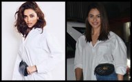 Deepika Padukone Vs Rakul Preet Singh: Who Slayed The White Over-sized Shirt With Waist Bag Look