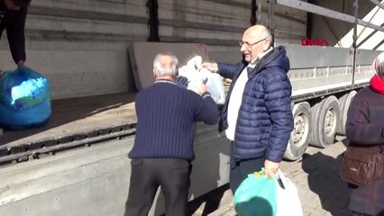 Zonguldak-ereğli'de depremzedeler için yardım kampanyası