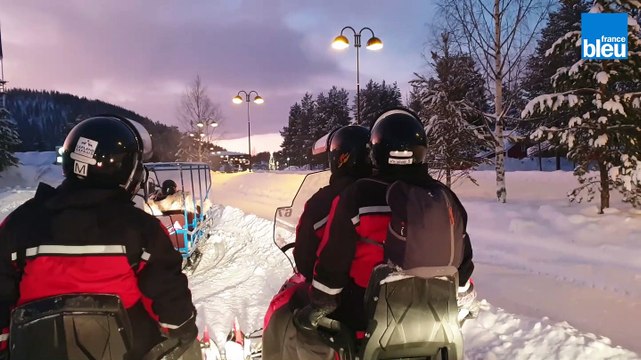 Laponie : balade en motoneige et pêche sous la glace