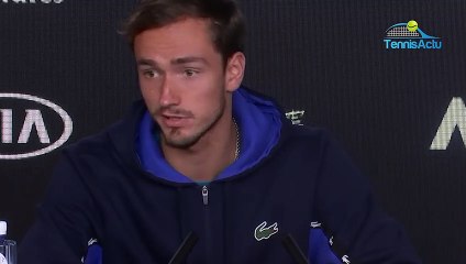 Open d'Australie 2020 - Daniil Medvedev : "I will give the maximum against Stan Wawrinka"