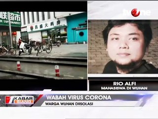 WNI Rio Alif Berbagi Situasi Kota Wuhan yang Terisolasi