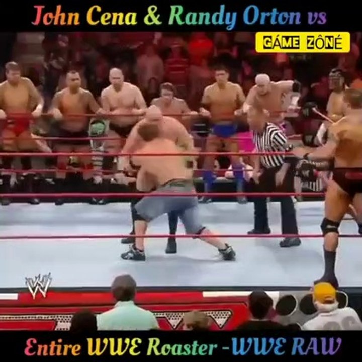 Whole WWE Vs Randy Orton &John Cena ( 360p )